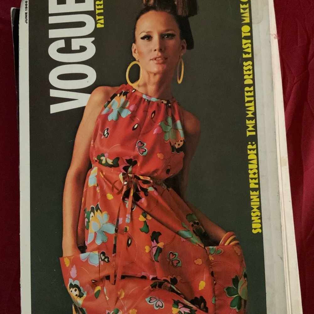 VOGUE Patterns Catalog Vintage June 1966 (Rare Find)